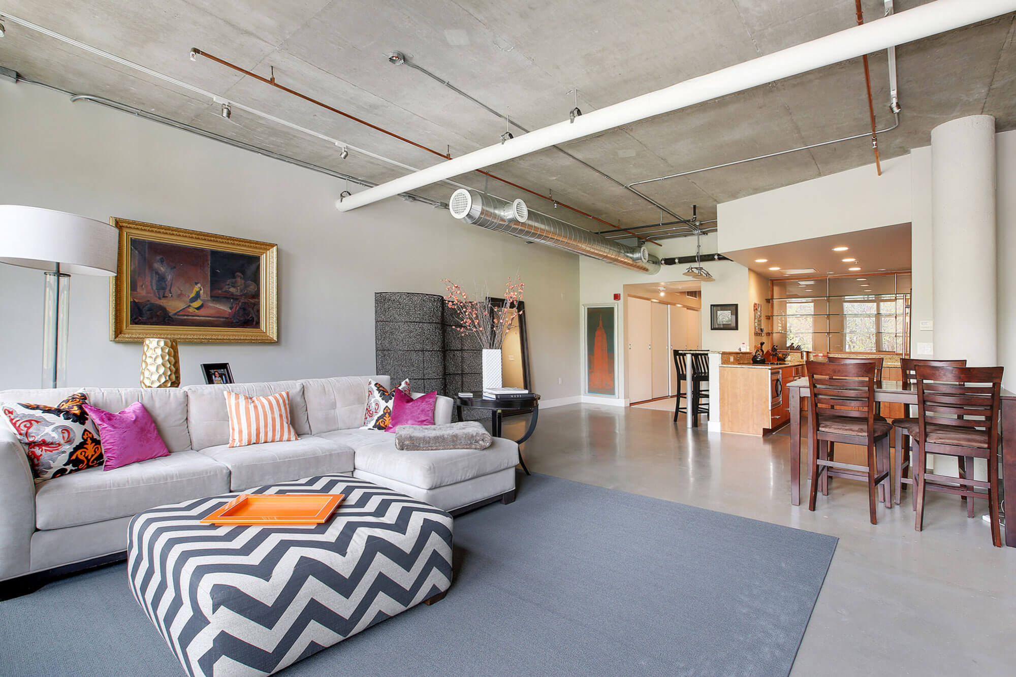 Luxury loft for rent at Denver's preeminent luxury residences Titanium