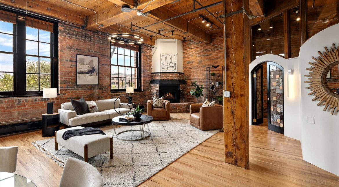 Lofts in downtown Denver